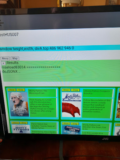Android application husTV screenshort