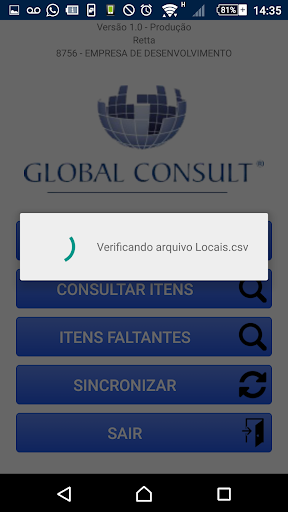 Global Inventário Screen 3