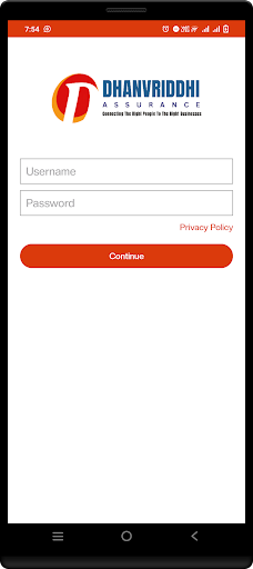 Dhanvriddhi Assurance Team Screen 2