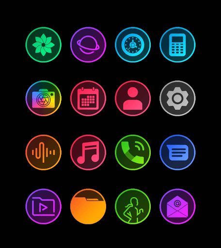 Screenshot of Circle Clear Icon Pack