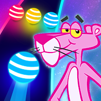 The Pink Panther Road EDM Dancing