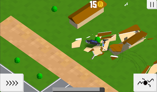 Android application Rampage On Wheels screenshort