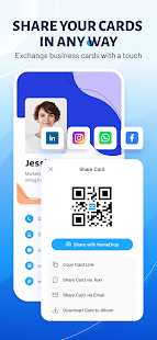 CamCard-Digital business card Captura de pantalla