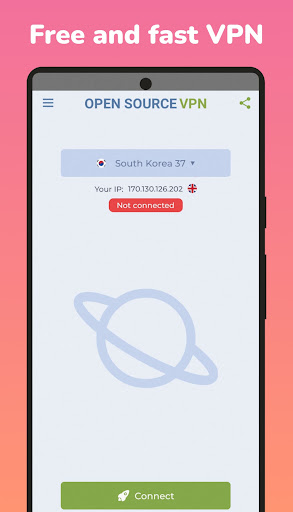 Android application Open Source VPN screenshort