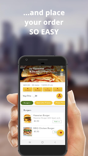 Go4FoodDelivery - Customer Ap Screen 3