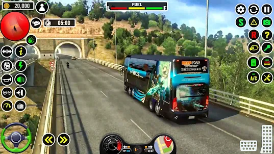 Coach Bus Driving 3D Bus Game