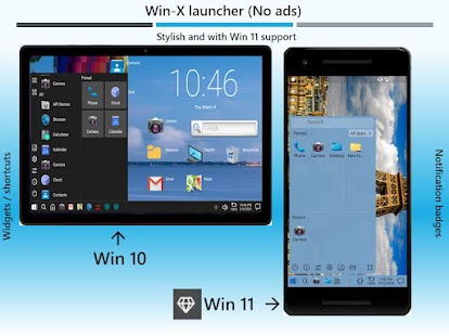 Win-X Launcher Screenshot