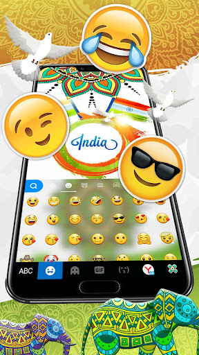 Lively India Keyboard Theme Screen 3