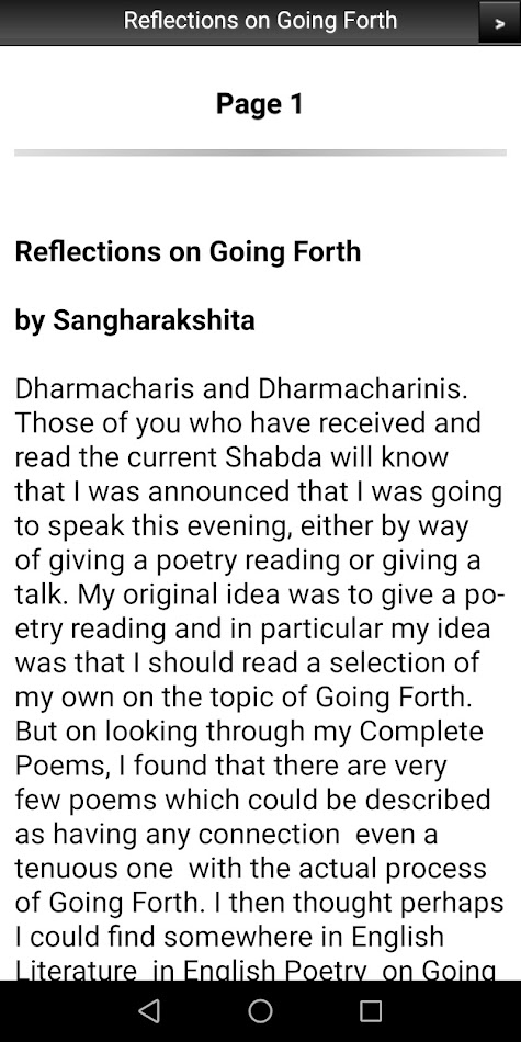 #2. Reflections on Going Forth (Android) di: Spirit Apps