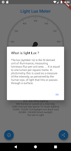 Light lux meter
