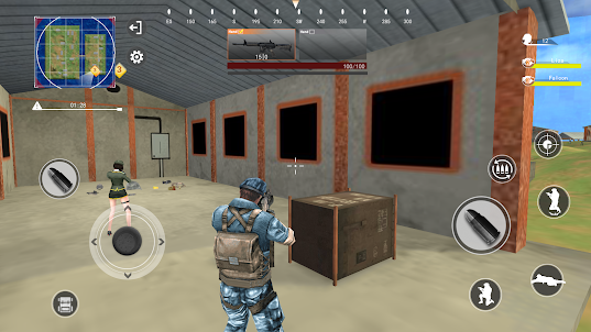 Arena Gunfight Battlefield
