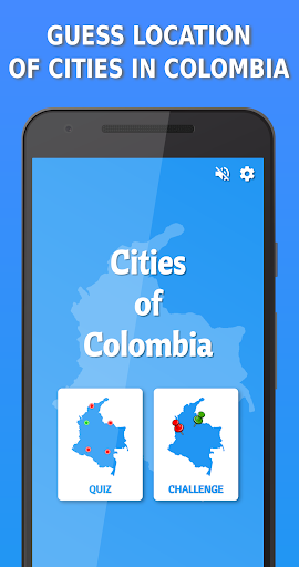 Android application Cities of Colombia screenshort