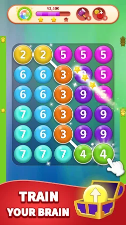 Game screenshot Connect Number - Bubble Game hack