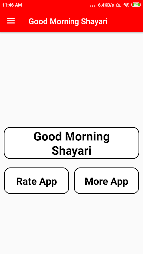 Good Morning Shayari Screen 2