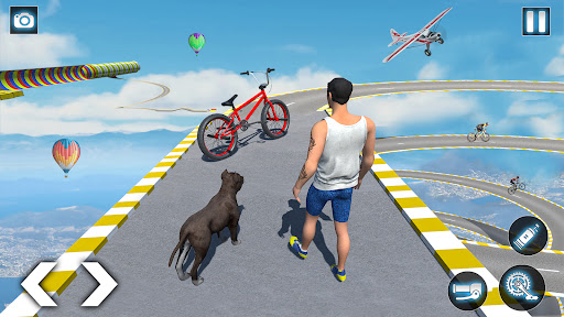 Android application Bicycle Rider 3D- Cycle Games screenshort