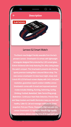 Lenovo Smartwatch S2 Guide Screen 3