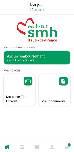 Android application SMH @vec moi screenshort