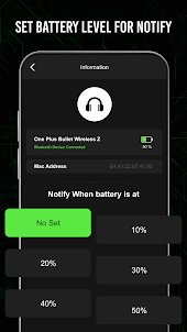 Bluetooth Device Battery Level