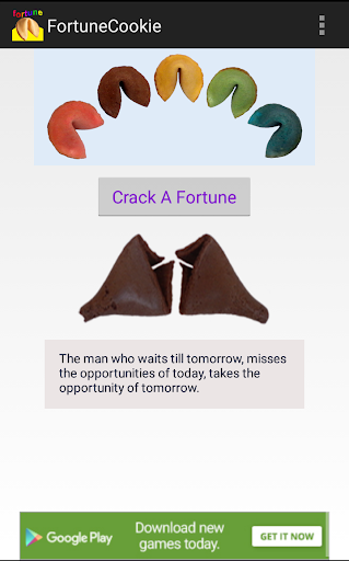 Fortune Cookie App