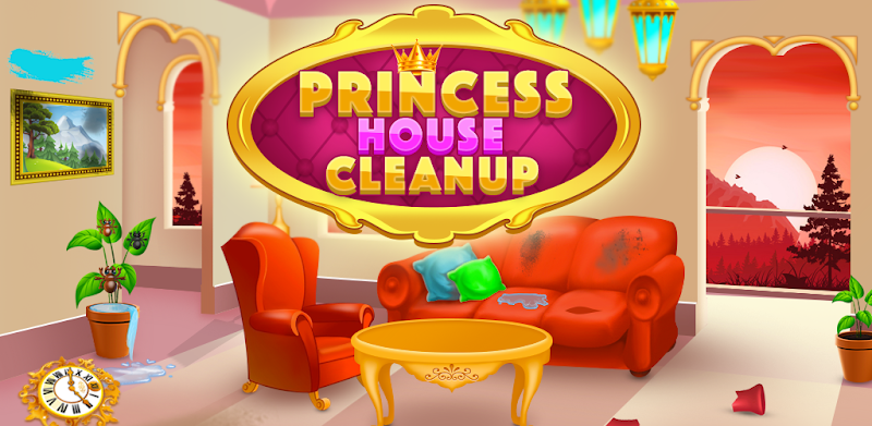 الأميرة تنظيف المنزل مغامرة - 