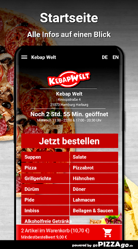Kebap Welt Hamburg Harburg Screen 2