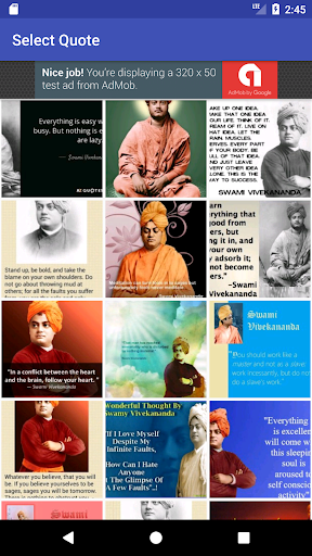 Swami Vivekananda Quotes Offln Screen 2