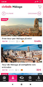 Captura de Pantalla 3 Guía de Málaga de Civitatis android