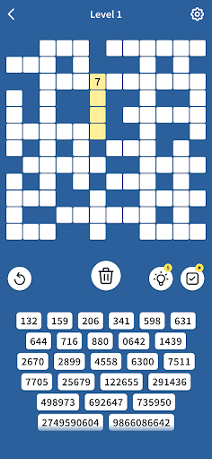 Fill-In Puzzle: Number Game - Screenshot 1