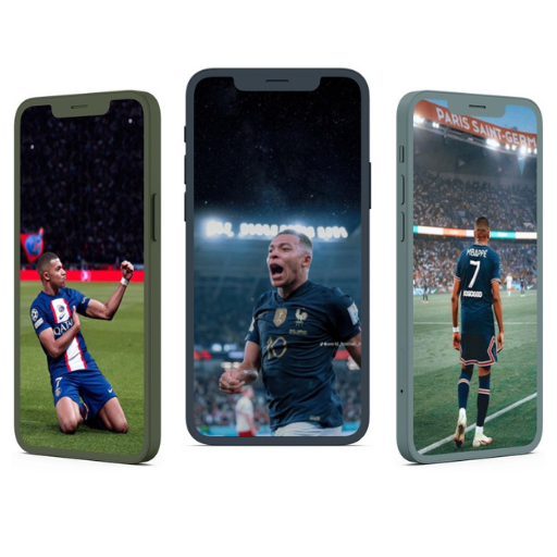 Kylian Mbappe wallpapers logo