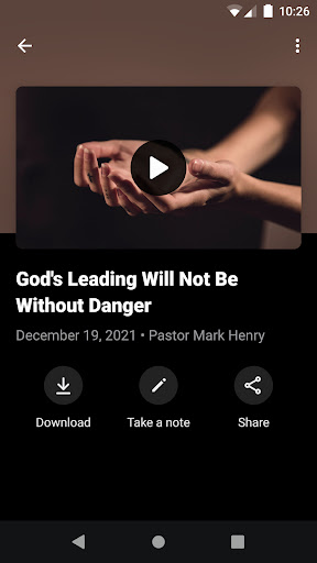 Mark Henry Ministries Screen 3