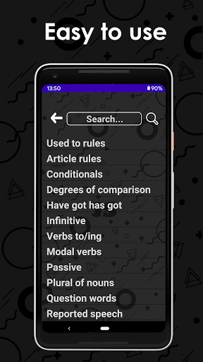 English Grammar Rules Screen 2