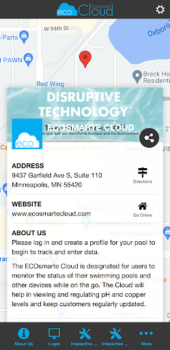 Android application Ecosmarte screenshort