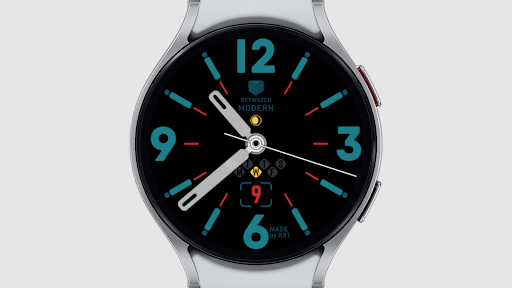 IWF001 Modern watch face screenshot 19