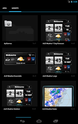 AUS Weather and Widgets