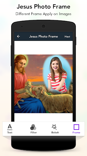 Android application Jesus Photo Frame screenshort