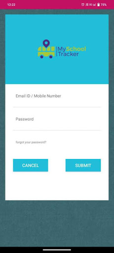 Android application MySchoolTracker Parent screenshort