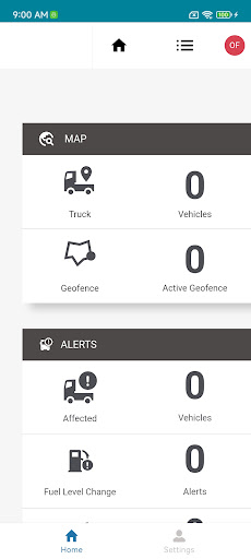 Android application My UD Fleet screenshort