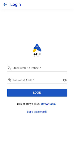 Android application ABC e-Mart screenshort
