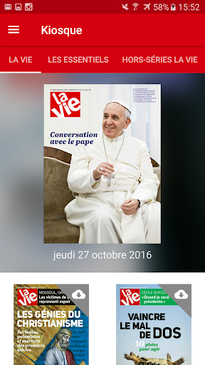 Android application La Vie screenshort