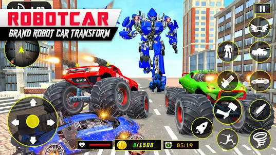 Robot Car Transformers Game 3d