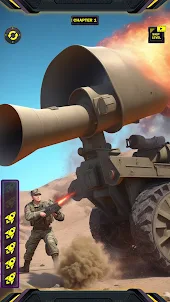 Modern Artillery Cannon Strike