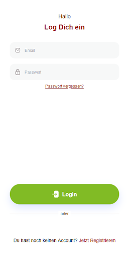 Android application cliMATEs screenshort