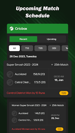 CricBox: Live Cricket Score screenshot 5