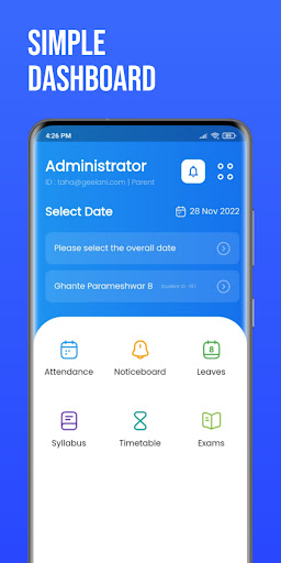 Android application DRP AMCH - Parents App screenshort