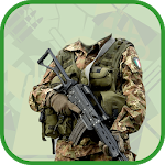 Cover Image of Download Army Photo Frame Maker  APK