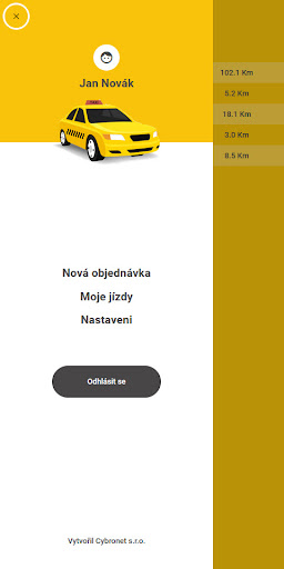 Daros Taxi Screen 3