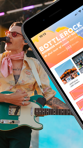 Android application BottleRock 2024 screenshort