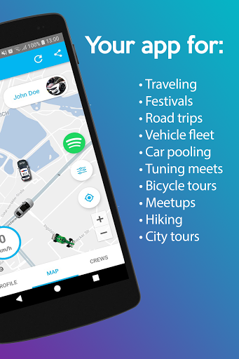 GoCrew - Group Location Share Screen 2
