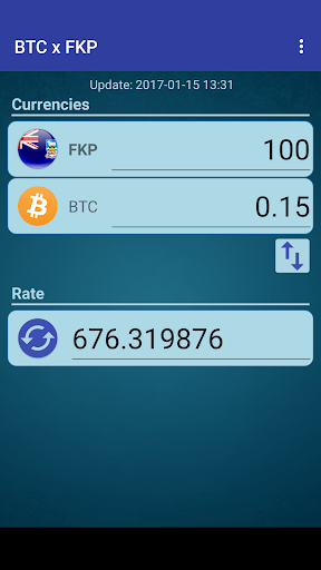Bitcoin x Falkland Isl. Pound Screen 2