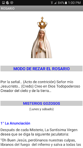 Novena a la Virgen de Fatima